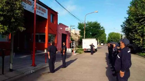 Bomberos Voluntarios de 25 de Mayo celebra su 62° Aniversario de Fundación