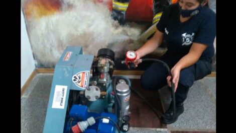 Bomberos Voluntarios de Pompeya Barracas con nuevo equipo