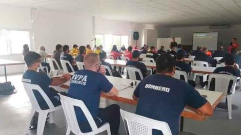 Bomberos se capacitaron para dar respuesta en siniestros forestales