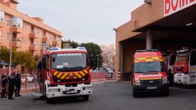 Nuevos Vehículos Parque de Bomberos Almería