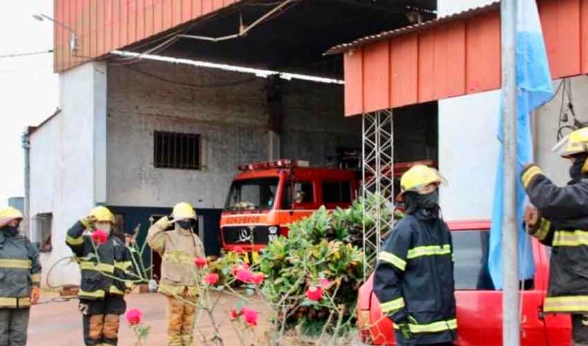 Pesar por el fallecimiento de un integrante de los Bomberos