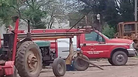 Malestar de los bomberos ante la falta de entrega de una autobomba donada