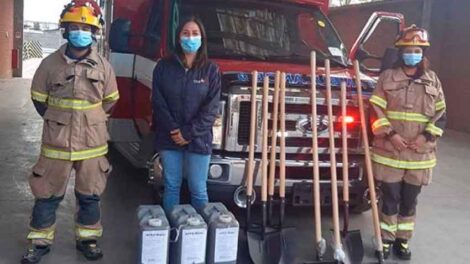 Entregan herramientas a bomberos de Chépica y Peumo