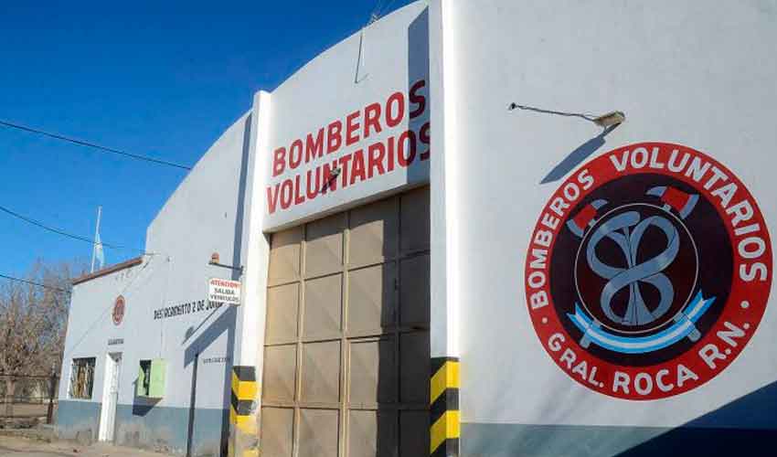 Robaron en el cuartel de bomberos de Gral. Roca