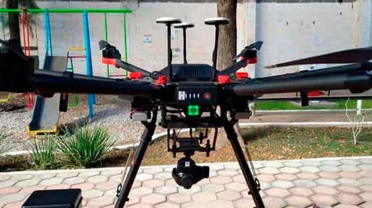 Capacitan a Bomberos de Matehuala en manejo de los drones