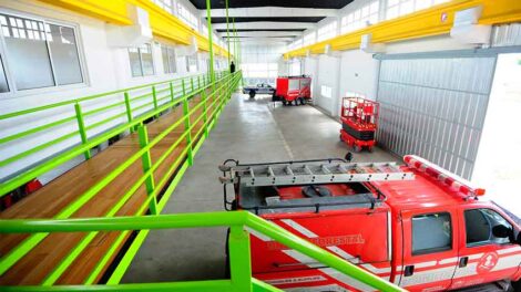 Nuevo cuartel de Bomberos de la Policía de San Luis