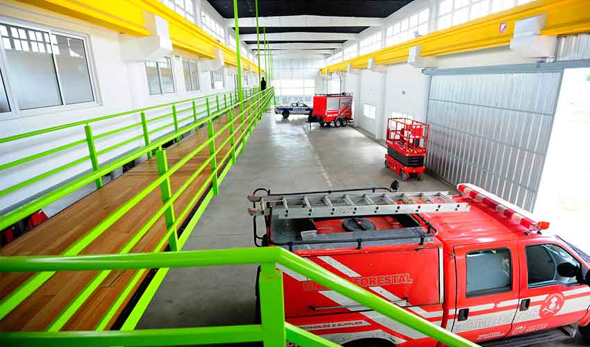 Nuevo cuartel de Bomberos de la Policía de San Luis