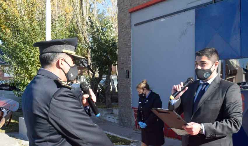 Nuevo Superintendente de Bomberos en Santa Cruz