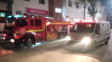 Los Bomberos salvaron a una beba de 10 meses