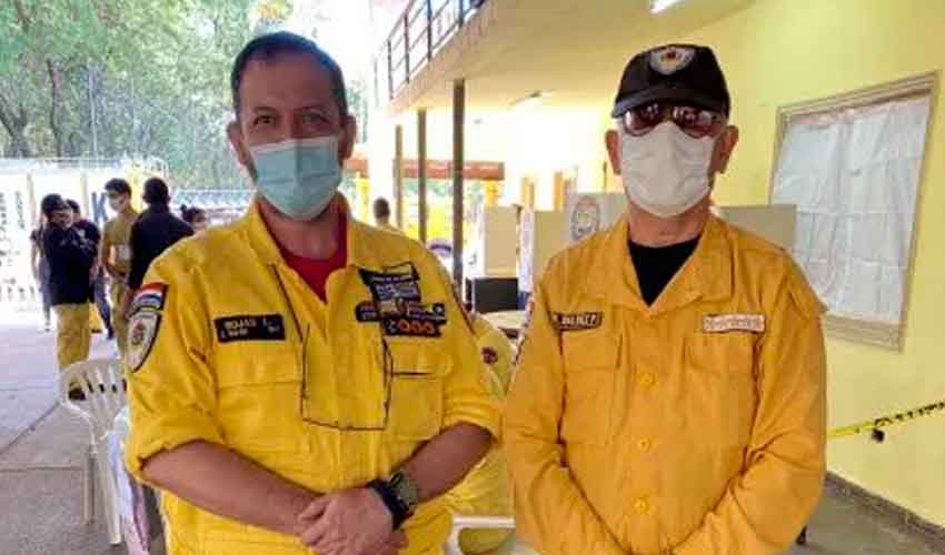 Nuevo presidente de los Bomberos Voluntarios del Paraguay
