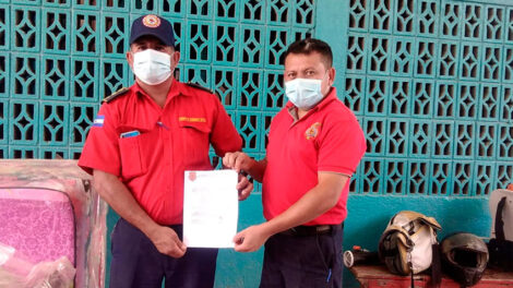 Cuerpo de Bomberos recibe importante donativo