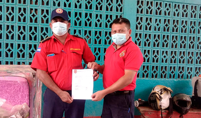 Cuerpo de Bomberos recibe importante donativo