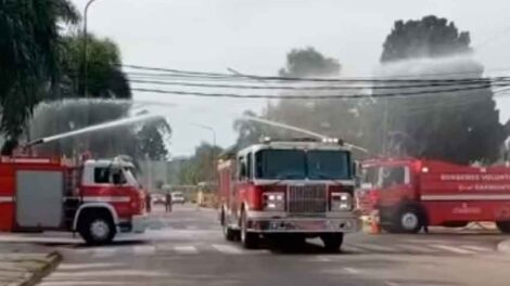 Bomberos de General Sarmiento - San Miguel con nuevo autobomba