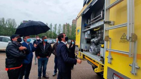 Oña contará con un nuevo camión de bomberos