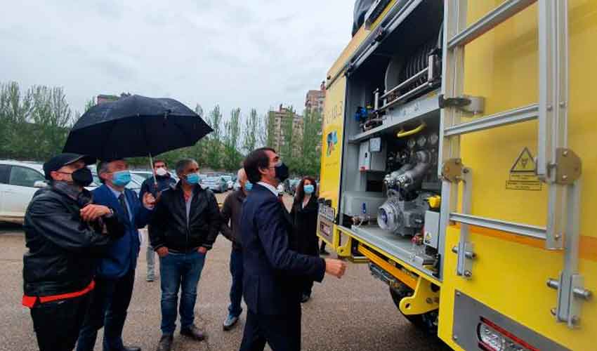 Oña contará con un nuevo camión de bomberos