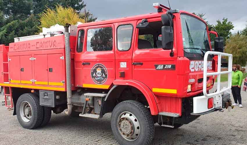 Bomberos de Trevelin incorporó un nuevo autobomba