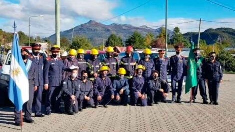 Carrenleufú: Nuevo cuerpo de Bomberos Voluntarios