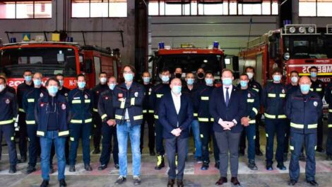 Una mujer se incorpora por primera vez al cuerpo de bomberos