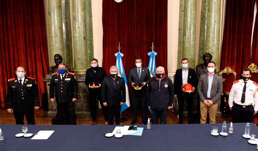 Media Sanción para el Proyecto de Ley de Fortalecimiento de Bomberos