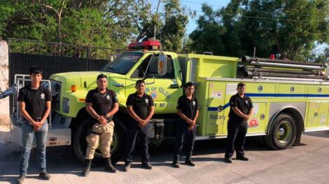 Bomberos de Escuinapa trabaja con camión prestado