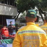 equipos Vallfirest a Bomberos del Valle de Cauca