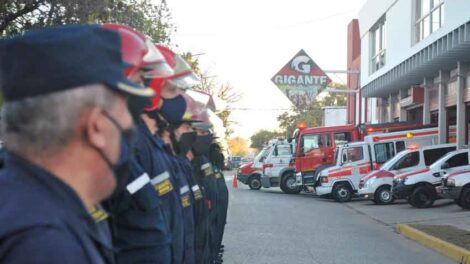 Bomberos Voluntarios de San Francisco celebró sus 84 años