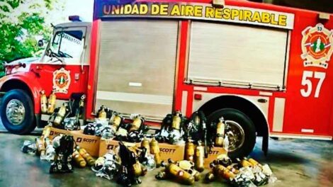 Bomberos de Moreno incorporo un importante lote de equipamiento