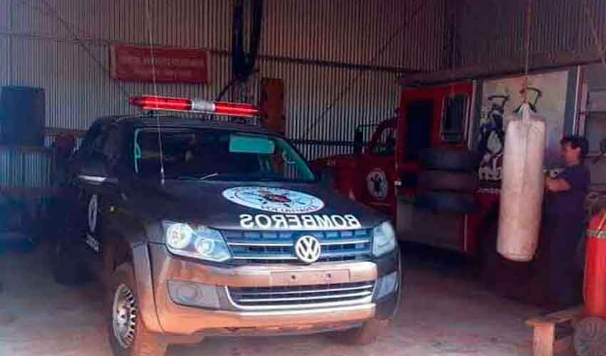 Bomberos Voluntarios de Villa Bonita con nueva unidad