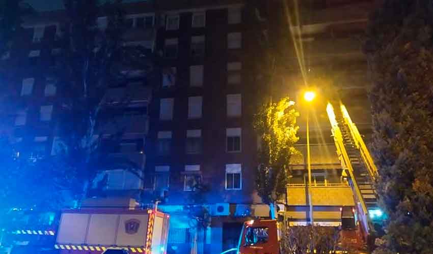Bomberos entran por error en la casa de un hombre con sordera