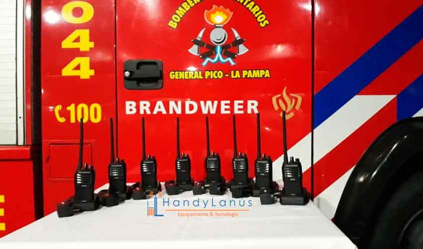 Bomberos Voluntario de Gral. Pico con nuevos equipos