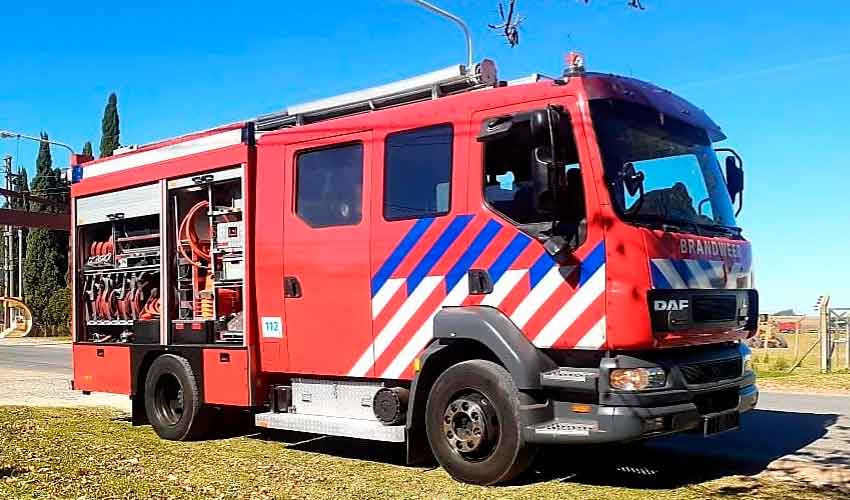 Nueva Unidad para Bomberos Voluntarios de General Ramírez