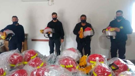 Nuevos equipos para el Cuartel de Bomberos de Lobería