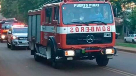 Bomberos de Puerto Piray adquirieron una nueva autobomba