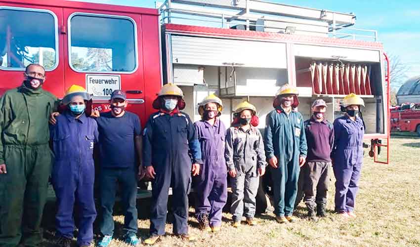 Bomberos de Santa Eleodora sumó una nueva unidad
