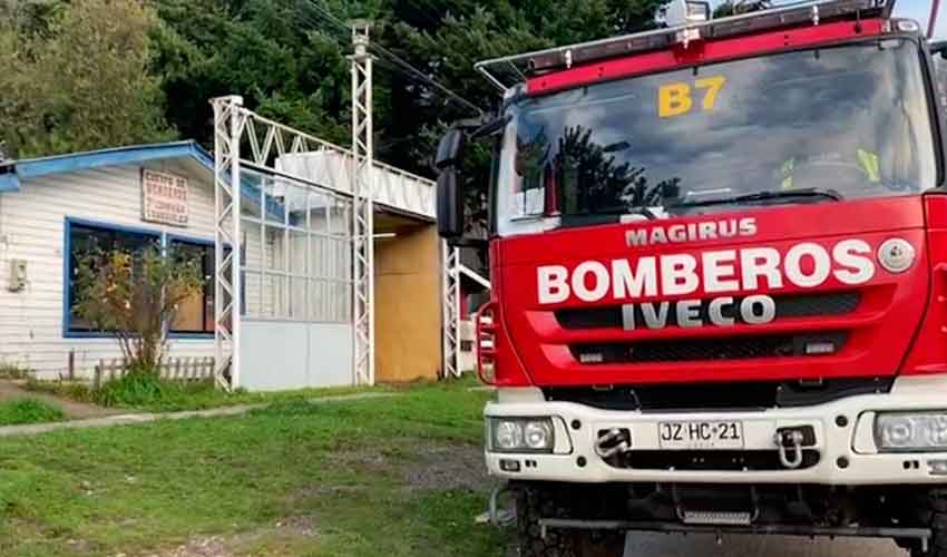 Denuncian malas condiciones del cuartel de bomberos en Mañihuales