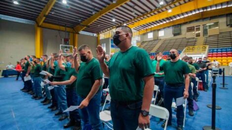 Inauguran la Academia de Bomberos con 160 cadetes