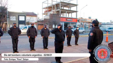 Día del Bombero Voluntario en contexto de pandemia