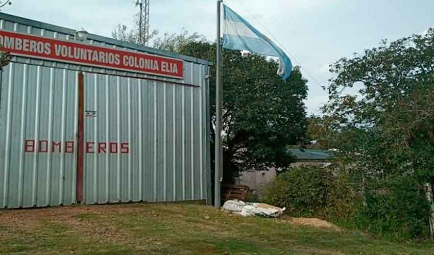 Cambios en el cuartel de Bomberos Voluntarios de Colonia Elía