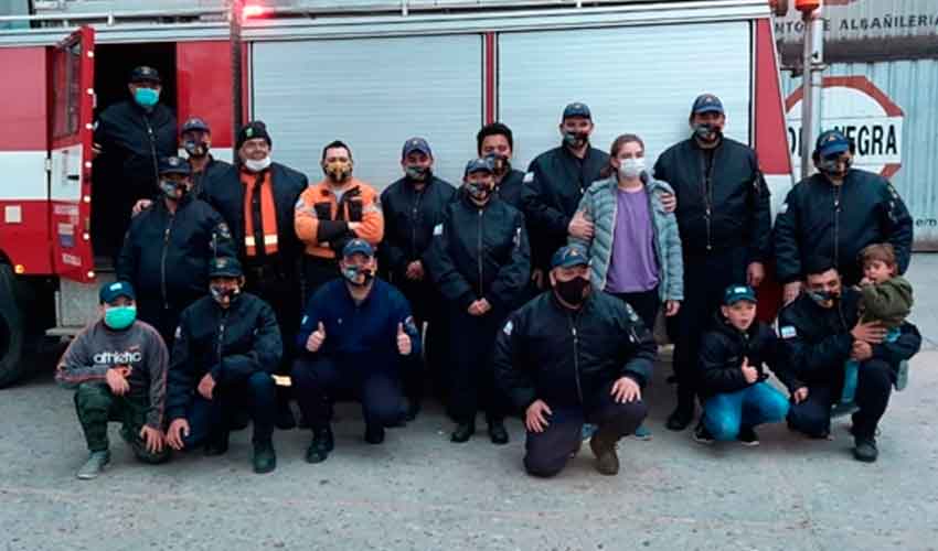 Nueva autobomba para Bomberos Voluntarios Diamante