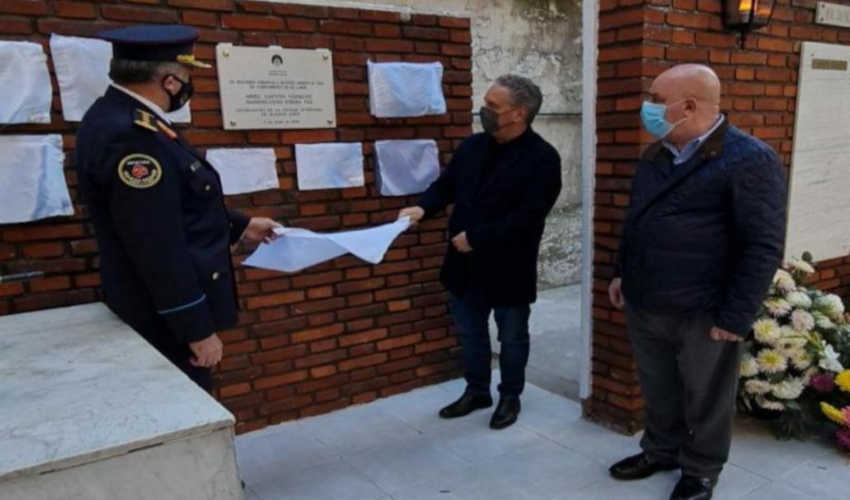 Los Bomberos fallecidos en la perfumería tuvieron su homenaje