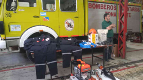 Nuevo equipamiento para Bomberos de Zona Norte