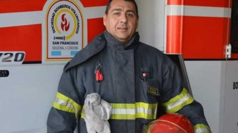 Dolor por la muerte de un bombero voluntario por coronavirus