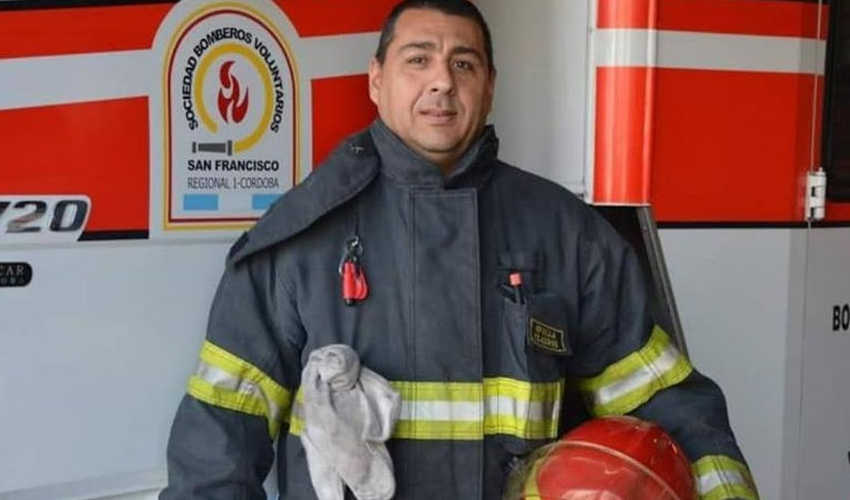 Dolor por la muerte de un bombero voluntario por coronavirus