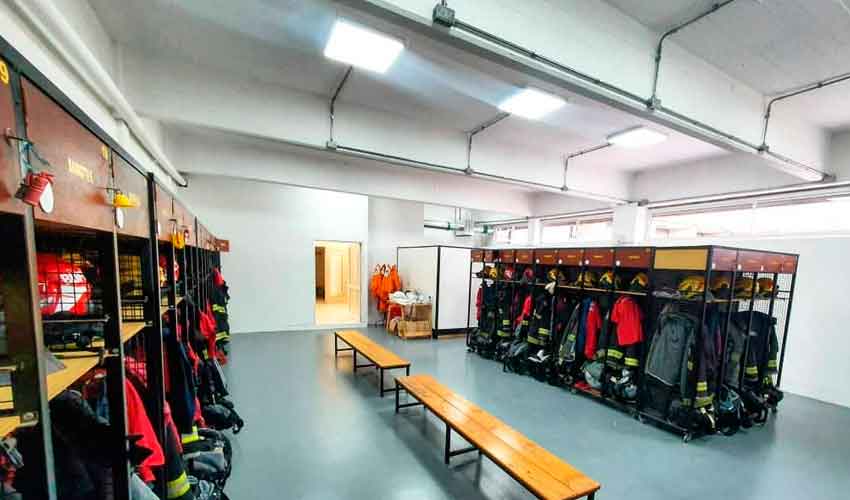 Bomberos de Marcos Juárez inauguraron nuevos vestuarios