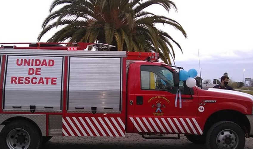 Bomberos de ranchos presentó una nueva Unidad