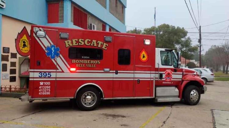 Bomberos de Bell Ville presentó una nueva Unidad de rescate