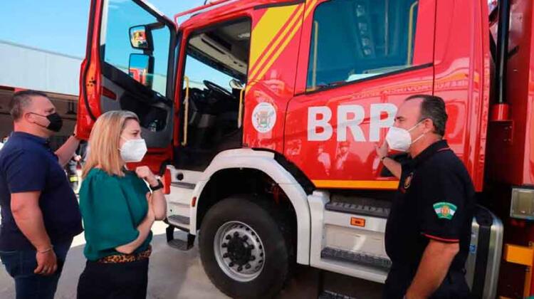 Un nuevo vehículo para los bomberos de Alcalá