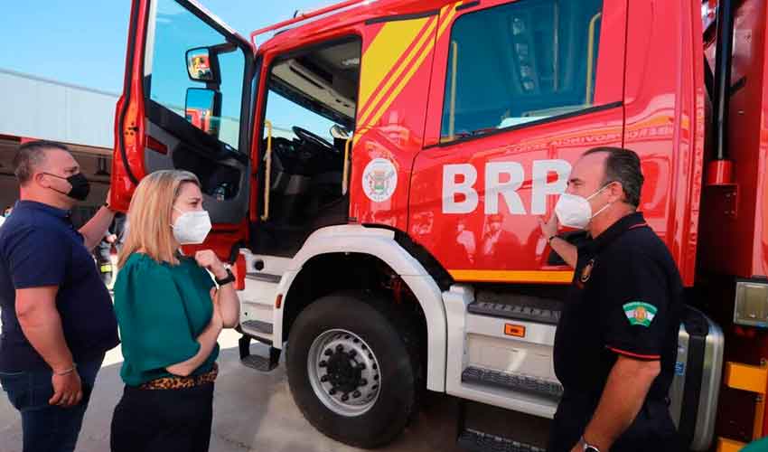Un nuevo vehículo para los bomberos de Alcalá