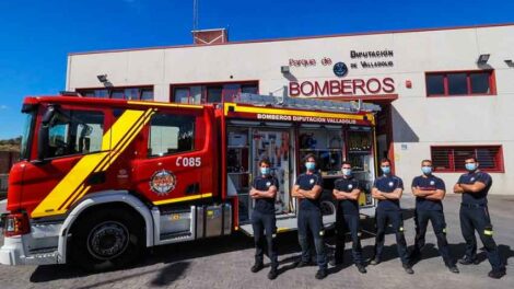 Incorporan un nuevo vehículo de bomberos