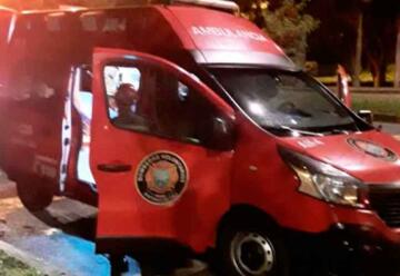 Cali: Les robaron una ambulancia a los Bomberos